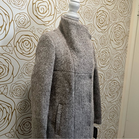 Kenneth Cole New York Asymmetrical Coat - Picture 8 of 12